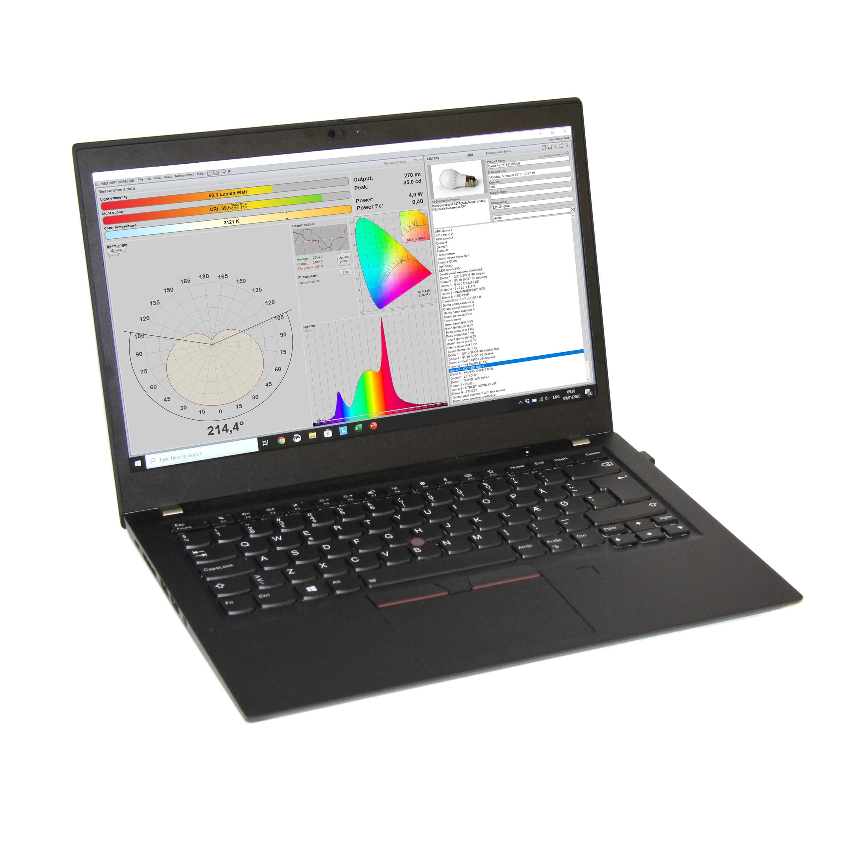 EPREL Spektrum Software Laptop